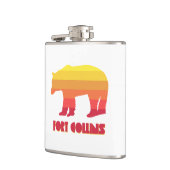 フォートコリンズコロラドレインボーベア フラスク (左)