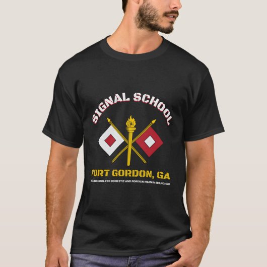 フォートゴードン・シグナル・スクール Tシャツ (正面)