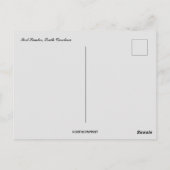 フォートサマーサウスカロライナ ポストカード (裏面)