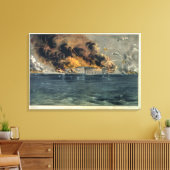 フォートサマー爆撃事件 キャンバスプリント (インサイチュ (リビング))