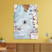 フォートシュマーの戦い – 南北戦争パノラマ キャンバスプリント (インサイチュ (リビング))