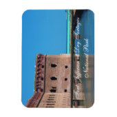 フォートジェファーソンアットドライトルトゥガス国立公園 マグネット (縦)