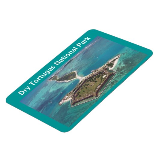 フォートジェファーソンドライトルトゥガス国立公園 マグネット (左側)