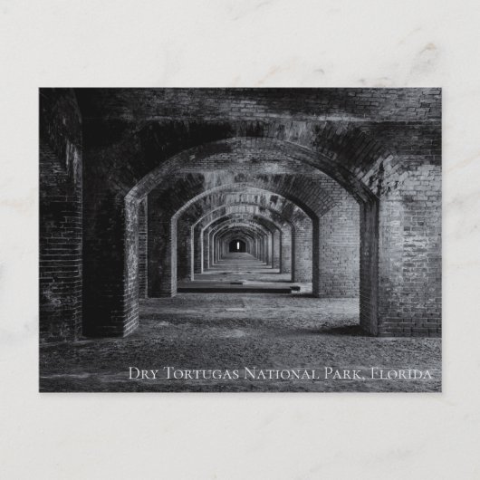 フォートジェファーソンドライトルトゥガス ポストカード (正面)