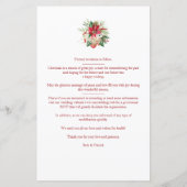 フォートスデロスナヴィダズブーケデポインセティアスフロル (裏面)