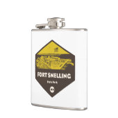 フォートスネリング州パークミネソタ フラスク (左)