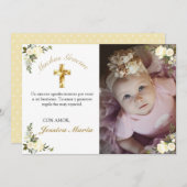 フォートデバウティスドゥクルスデオロフローラグラシアス サンキューカード (正面/裏面)