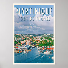 フォートデフランスフォトヴィンテージ ポスター