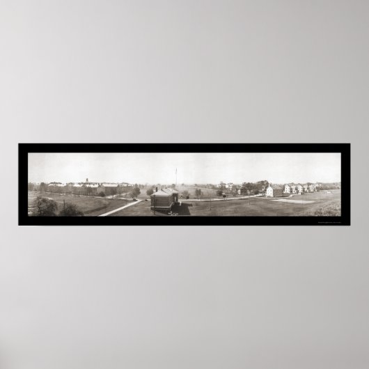 フォートデュポンDelaware写真1912 ポスター (正面)