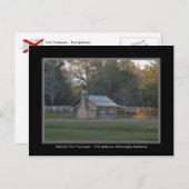 フォートトゥールーズ – フォートジャクソンウェトゥンプカアラバマカード ポストカード (正面/裏面)