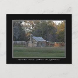 フォートトゥールーズ – フォートジャクソンウェトゥンプカアラバマカード ポストカード