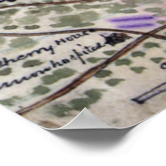 フォートドネルソンの戦い – 南北戦争パノラマ ポスター (角)