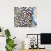 フォートドネルソンの戦い – 南北戦争パノラマ ポスター (ホームオフィス)