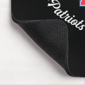 フォートドルチェスターパトリオッツロゴハーフスローガンHs マウスパッド (コーナー)