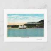 フォートノックスのウォーターフロントビュー ポストカード (正面)