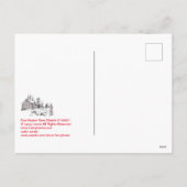 フォートハンターバーンスケッチ#130601 シーズンポストカード (裏面)