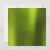 フォートバースデーパーティーカリグリーンメタル 招待状 (裏面)