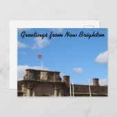 「フォートパーチロック」はがき ポストカード (正面/裏面)