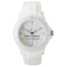 フォートピアシングFL緯度航海の度表 腕時計