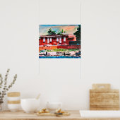 フォートフレデリック歴史的ランドマークポスター20x16 ポスター (キッチン)