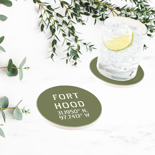 フォートフード緯度 コースター