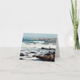 フォートブラッグ、カリフォルニアの海岸線…..... カード