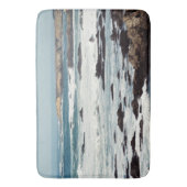 フォートブラッグ、カリフォルニアの海岸線…..... バスマット (正面縦)