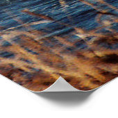 フォートブラッグ、カリフォルニアの海岸線…..... ポスター (角)