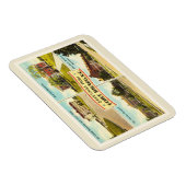 フォートブラッグ# 2ノースカロライナNCヴィンテージ土産 –  マグネット (右側)