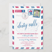 フォートブラッグ、NC軍隊移動発表 招待状 (正面)