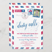 フォートブラッグ、NC軍隊移動発表 招待状 (正面/裏面)