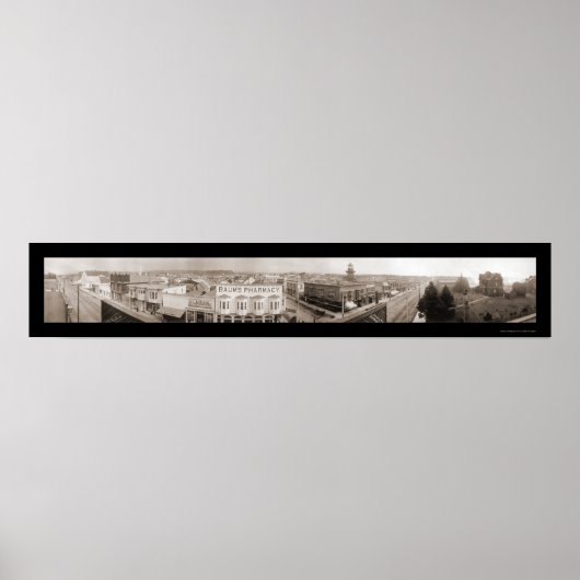 フォートブラッグCA写真1911 ポスター (正面)