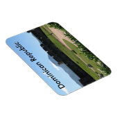 フォートプエルトプラタ、ドミニカ共和国 マグネット (右側)