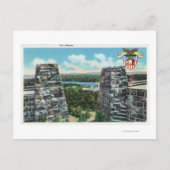 フォートプットナムの表示 ポストカード (正面)