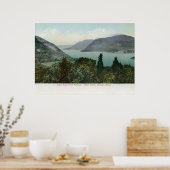 フォートプットナム、ハドソンリバー1906ヴィンテージから表示 ポスター (キッチン)