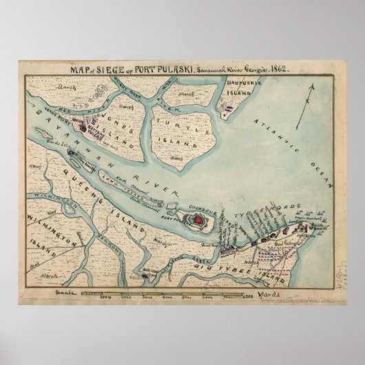 フォートプラスキ ポスター (正面)