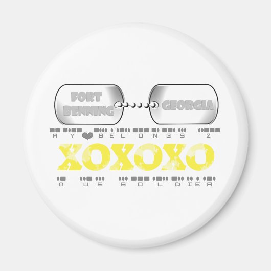 フォートベニング マグネット (正面)