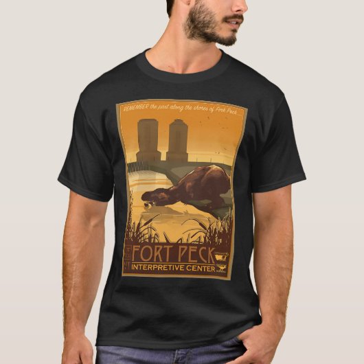フォートペック通訳センター Tシャツ (正面)