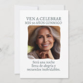 フォートペルソナリダインビタシオンデ50アニョス 招待状 (正面)