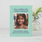 フォートペルソナリダミサ5アニョスクンプレニョスシンコ 招待状 (スタンド正面)