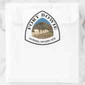 フォートボウイ国立史跡 スクエアシール (バッグ)