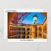 フォートポイントライトハウスポストカード ポストカード (正面/裏面)