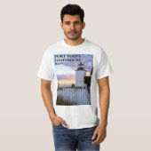 フォートポイントライトハウスメインTシャツ Tシャツ (正面フル)