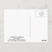 フォートポイントライトハウス ポストカード (裏面)