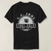 フォートポルクアルミニルイジアナラティゲルランド退役軍人V Tシャツ (デザイン正面)