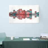 フォートマイアーズフロリダスカイライン 横断幕 (トレードショー)