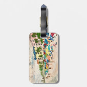 フォートマイヤーのビーチラゲッジタグ ラゲッジタグ (裏面縦)