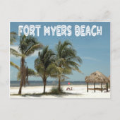 フォートマイヤーズビーチフロリダシーン ポストカード (正面)