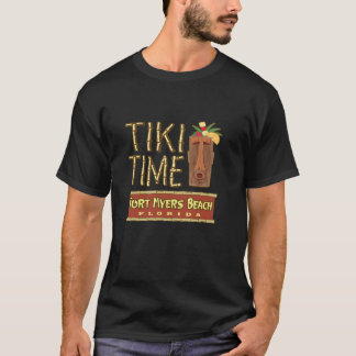 フォートマイヤーズビーチレトロティキバーデザイン Tシャツ