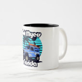 フォートマイヤーズフロリダ ツートーンマグカップ (正面右)